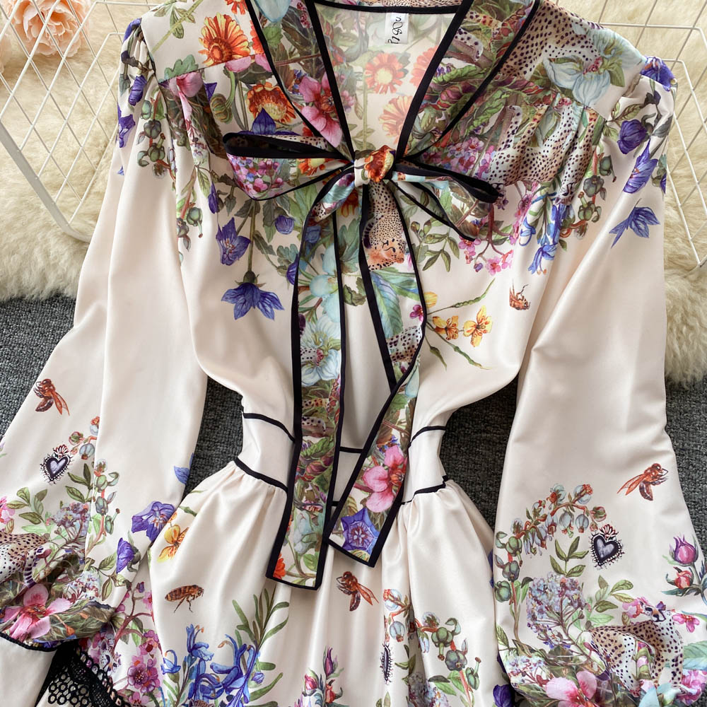 Elegant Floral Dress Image 8