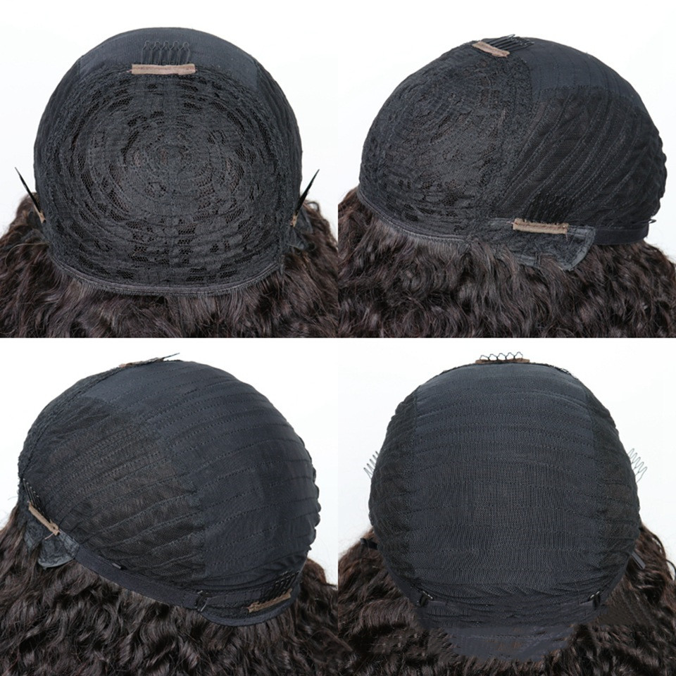 Women's Fashion Simple Woven Straight Wig Image 5