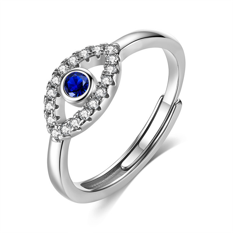 Ladies Fashion Sterling Silver Ring Rose Gold