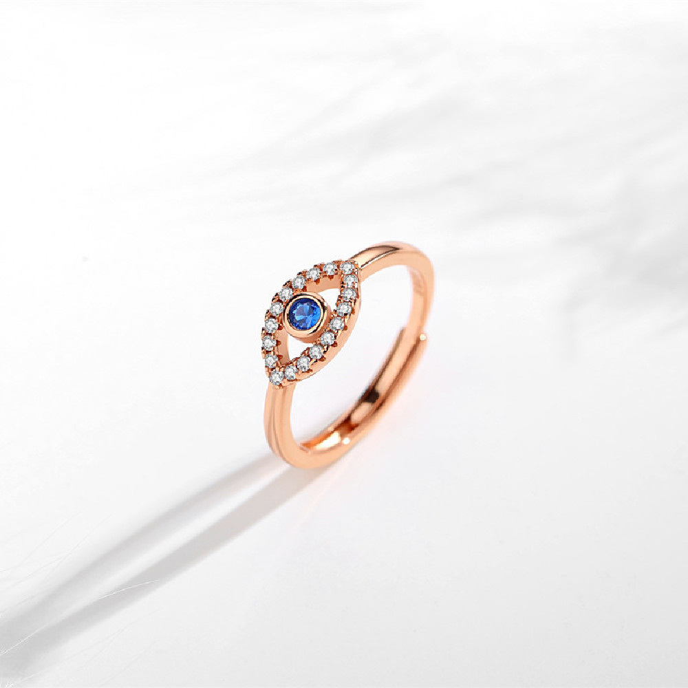 Ladies Fashion Sterling Silver Ring White Gold