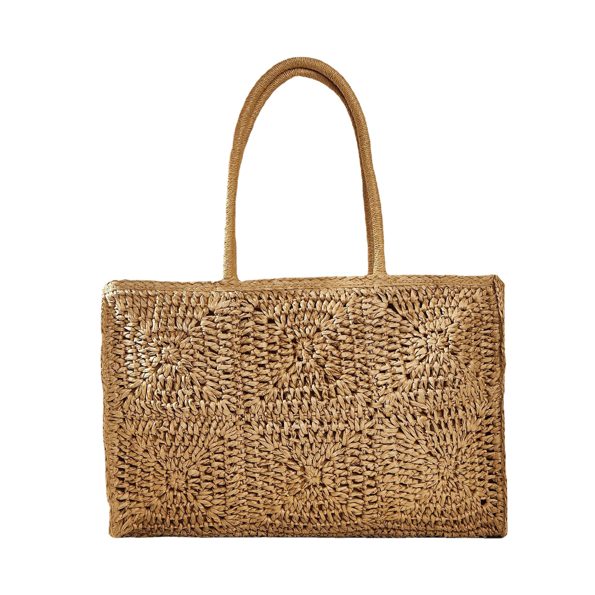 Special-interest Design Ethnic Style Straw Bag Image 6
