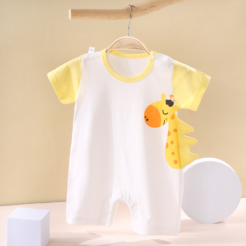 Children's Cotton Dinosaur Baby Jumpsuit
