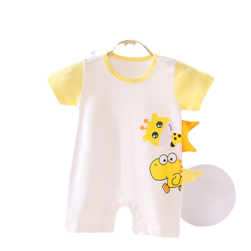 Children's Cotton Dinosaur Baby Jumpsuit