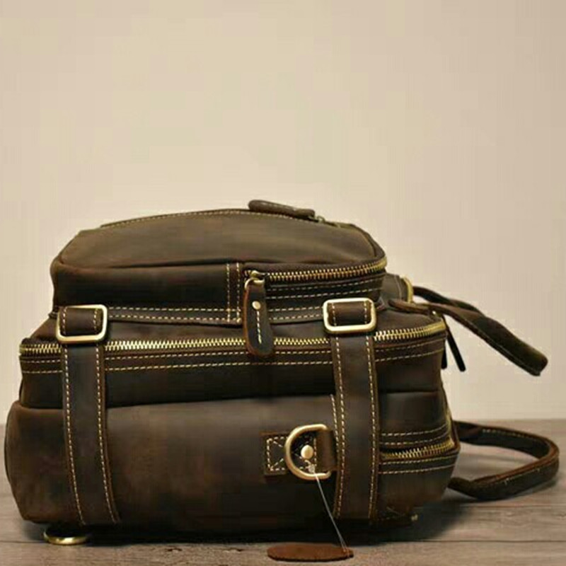 Men's Genuine Leather Messenger Bag
