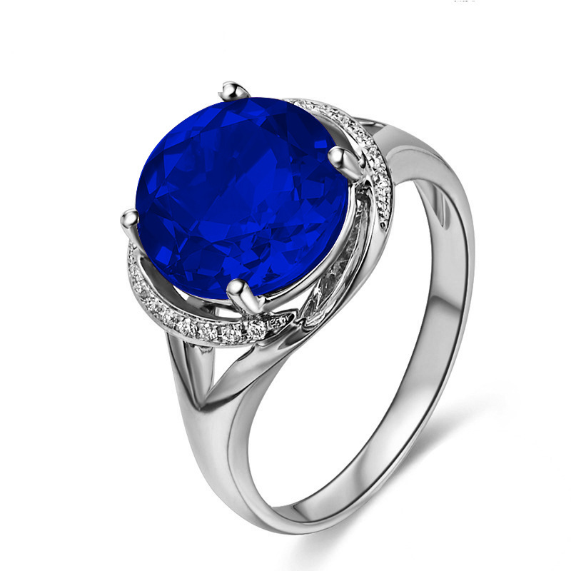 Carat Blue Topaz Ring