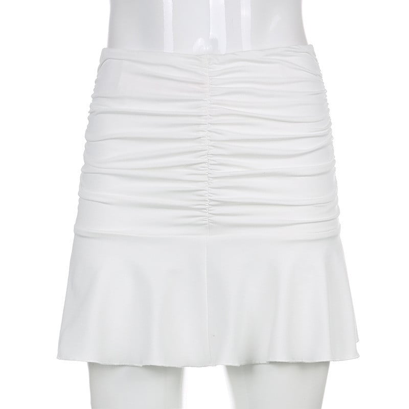 Vest Women Pleated Hip Skirt Suit Image 3