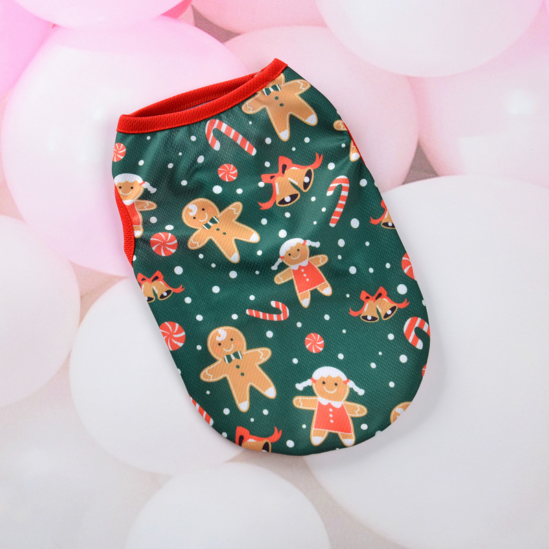 Stylish Dog Vest for Christmas