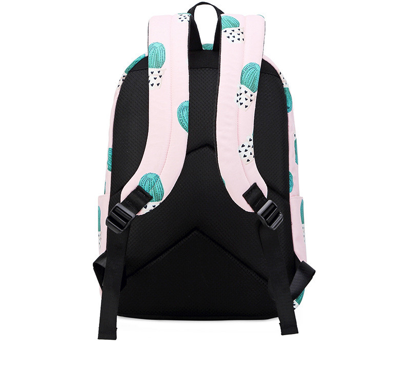 Cactus Print Backpack in Action