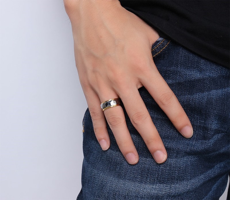 Men's Tungsten Ring Image 6