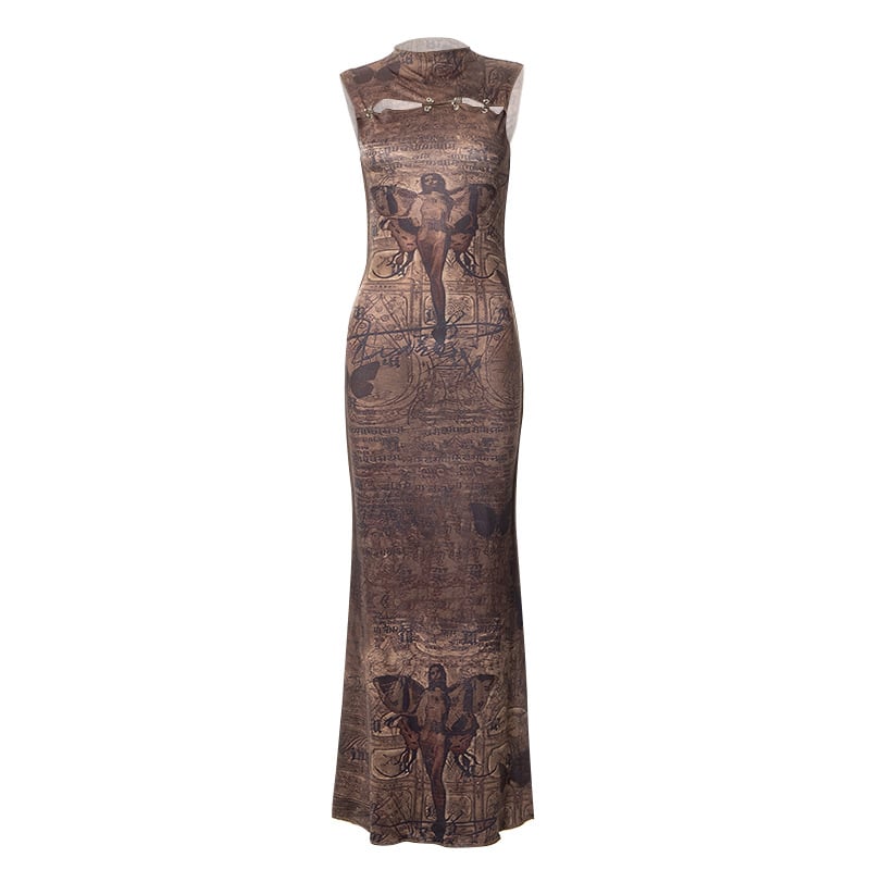Hollow Dress Fashion Statement