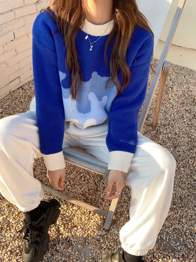 Women's Loose Temperament Thick Knit Sweater - Image 10
