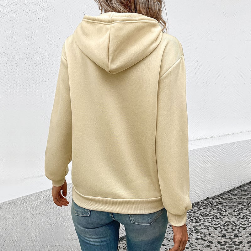 Women's Fashion Casual Hoodie - Stylish Look