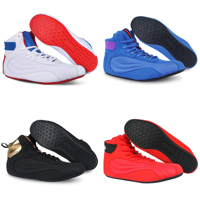Flannel Boxing Shoe Top View