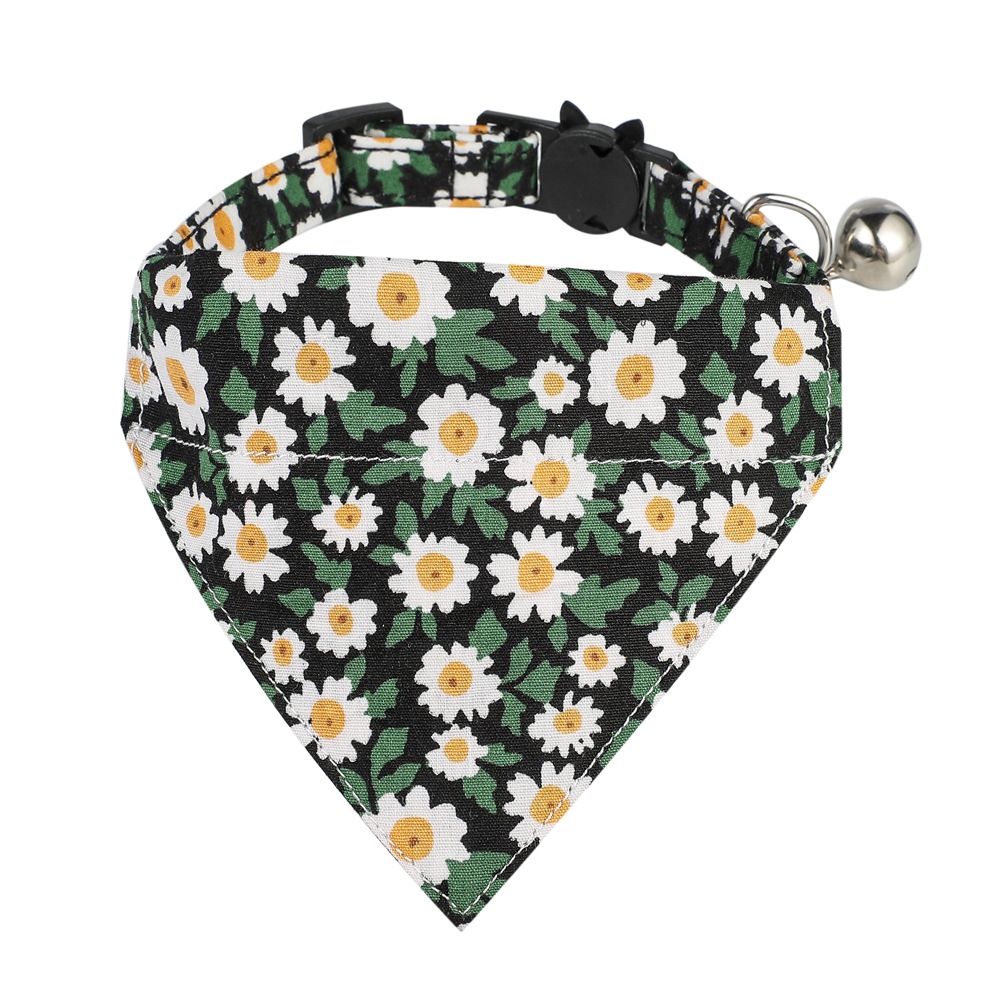 Cotton Small Floral Cat Collar - Image 9