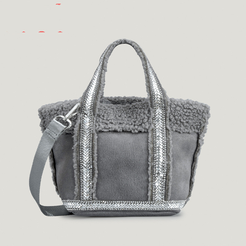 Woolen Bucket Bag Image 5