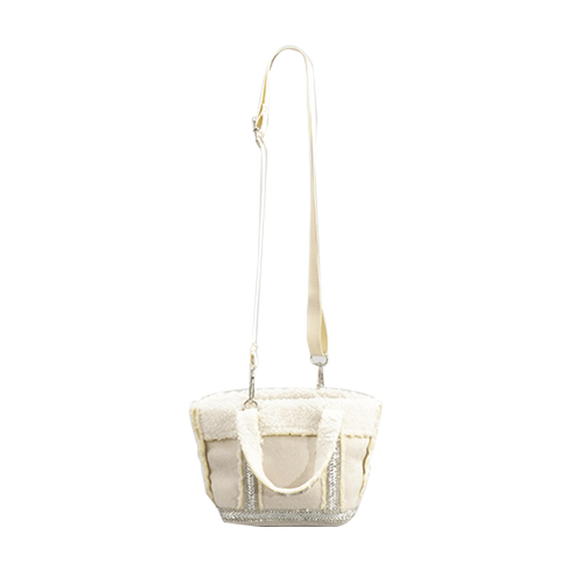 Woolen Bucket Bag Image 3