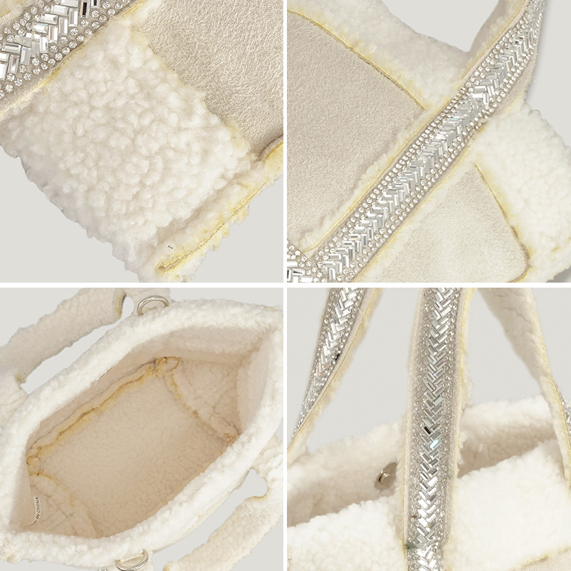Woolen Bucket Bag Image 7