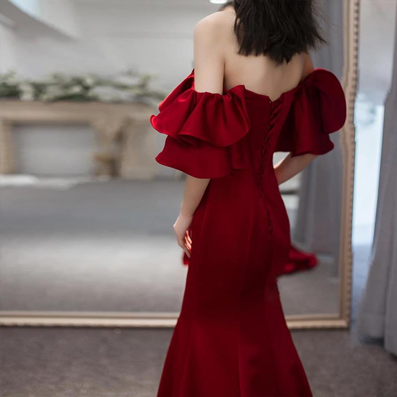 Fishtail Gown Detail
