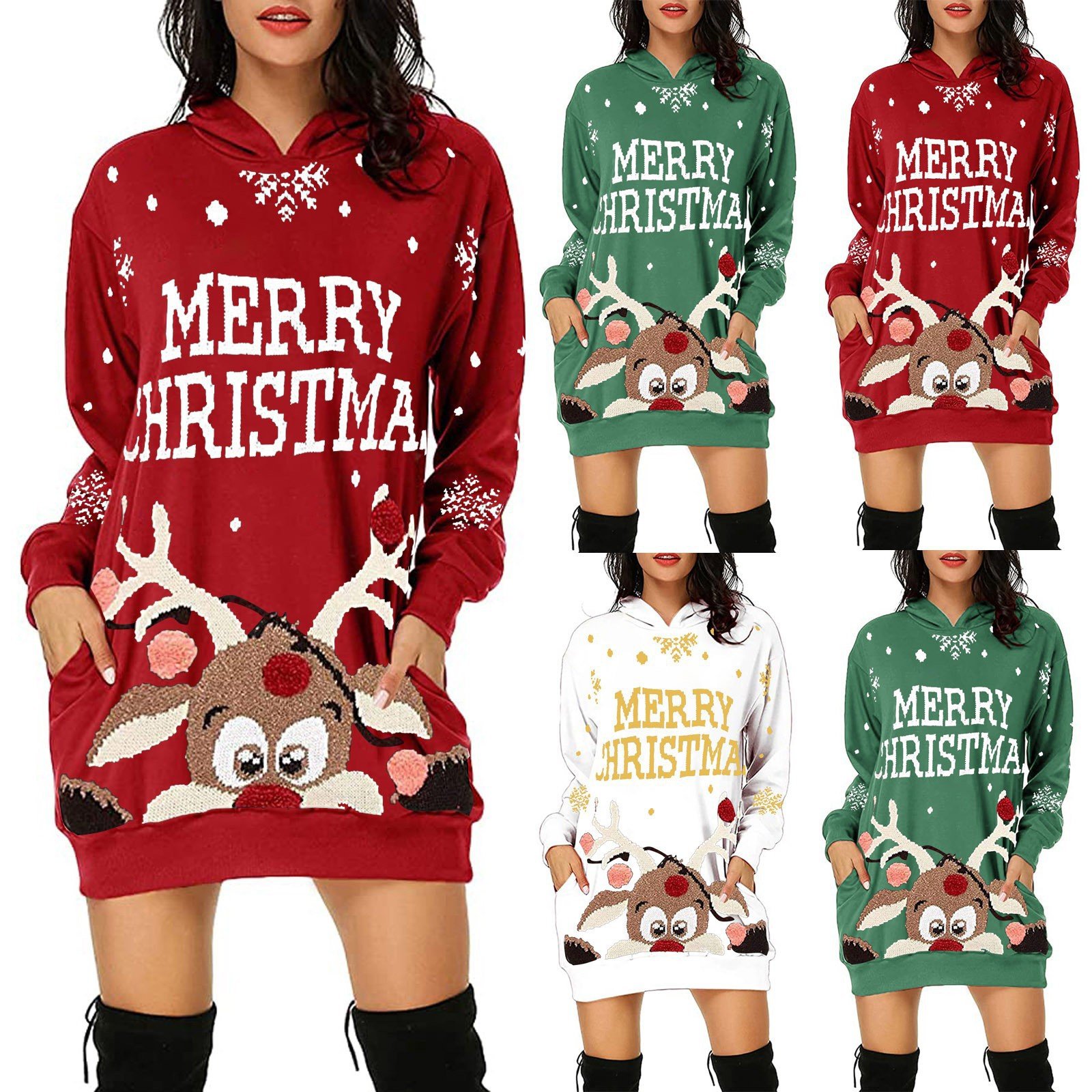 Christmas Women's Printed Sweatshirt 3