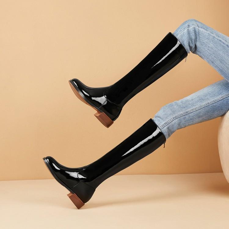 Stylish Peacock Blue Boots