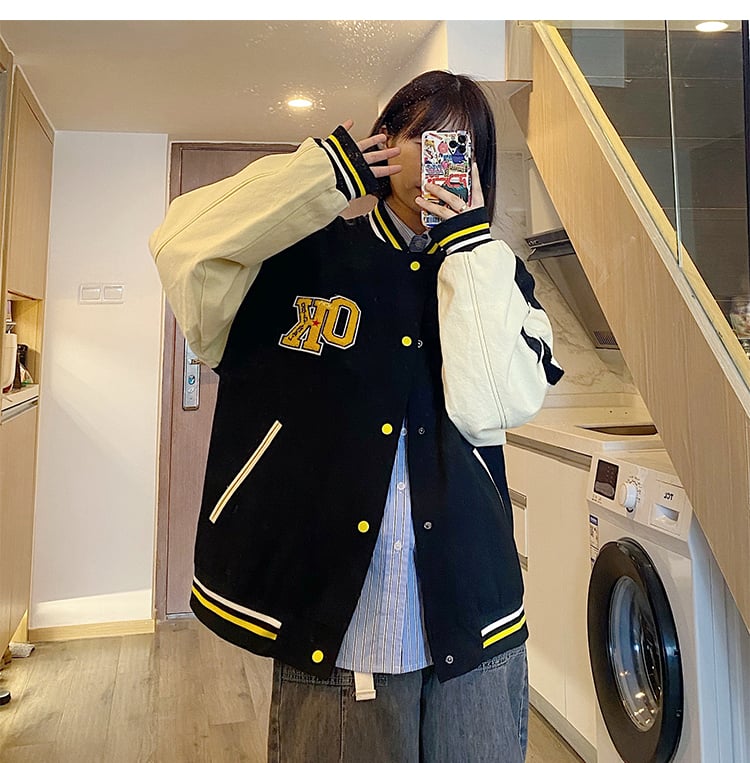 Colorblock Baseball Uniform Image 5
