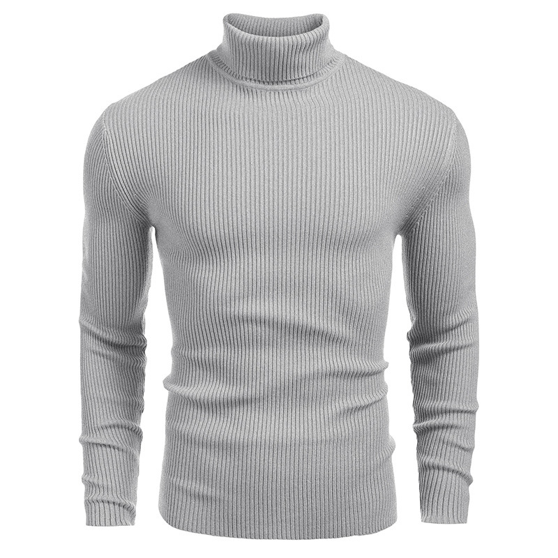 Men's High-neck Sweater Image 10