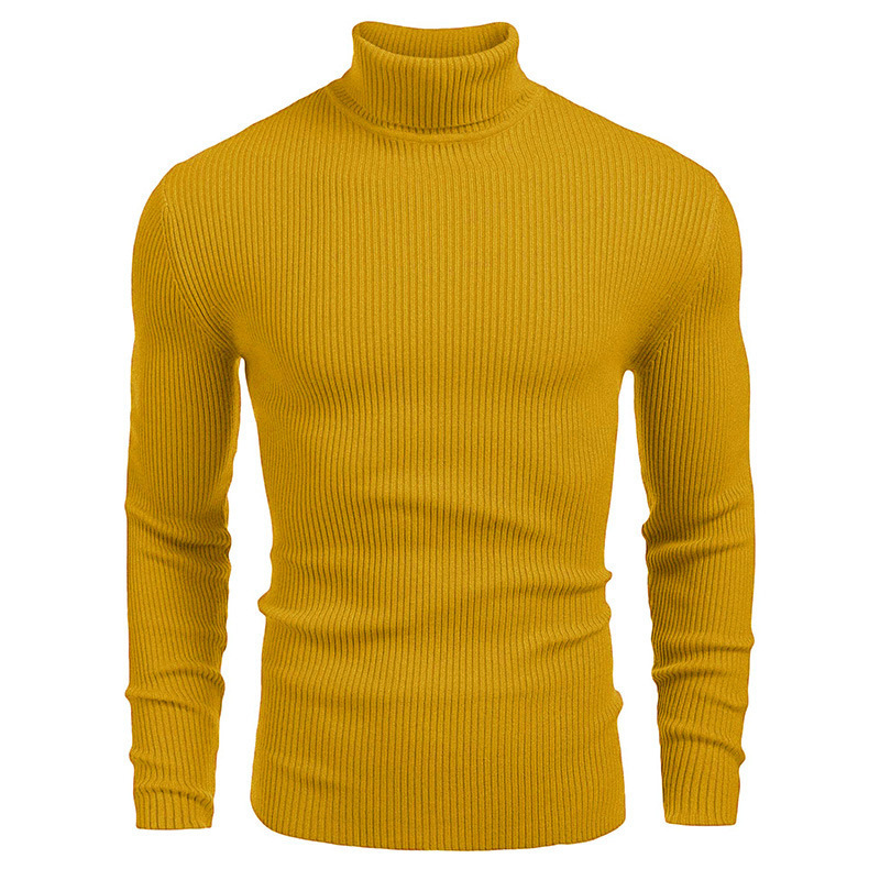Men's High-neck Sweater Image 9