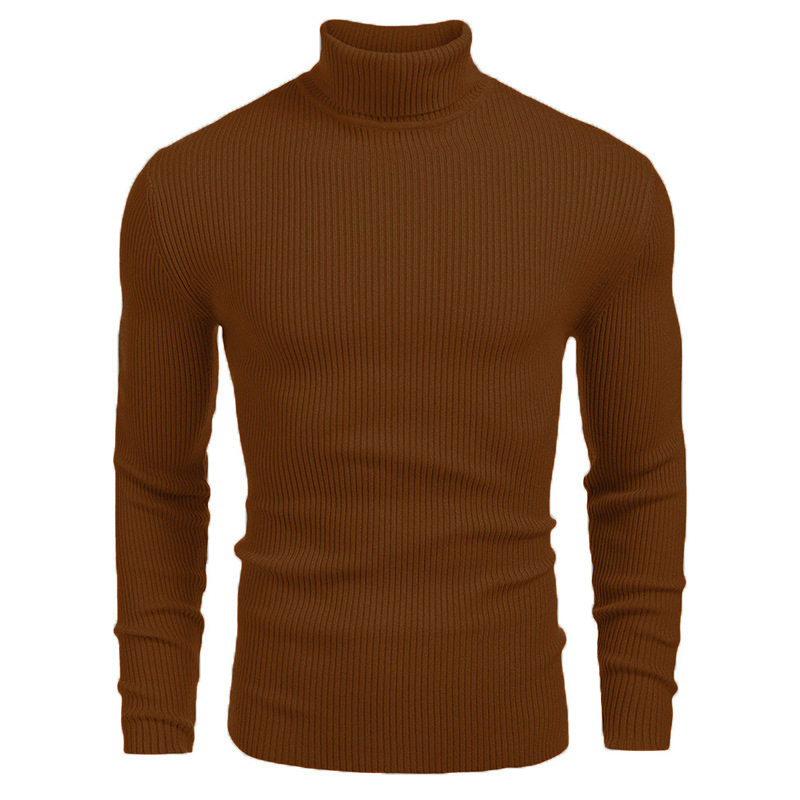 Men's High-neck Sweater Image 4