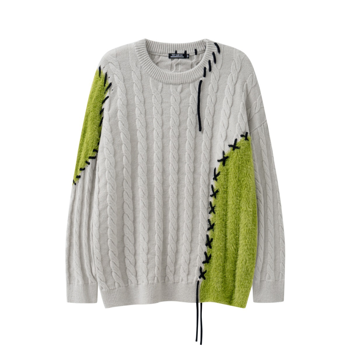Men and Women Couple Crew Neck Casual Sweater