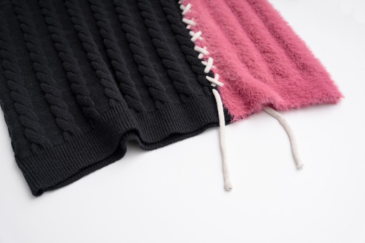 Men and Women Couple Crew Neck Casual Sweater