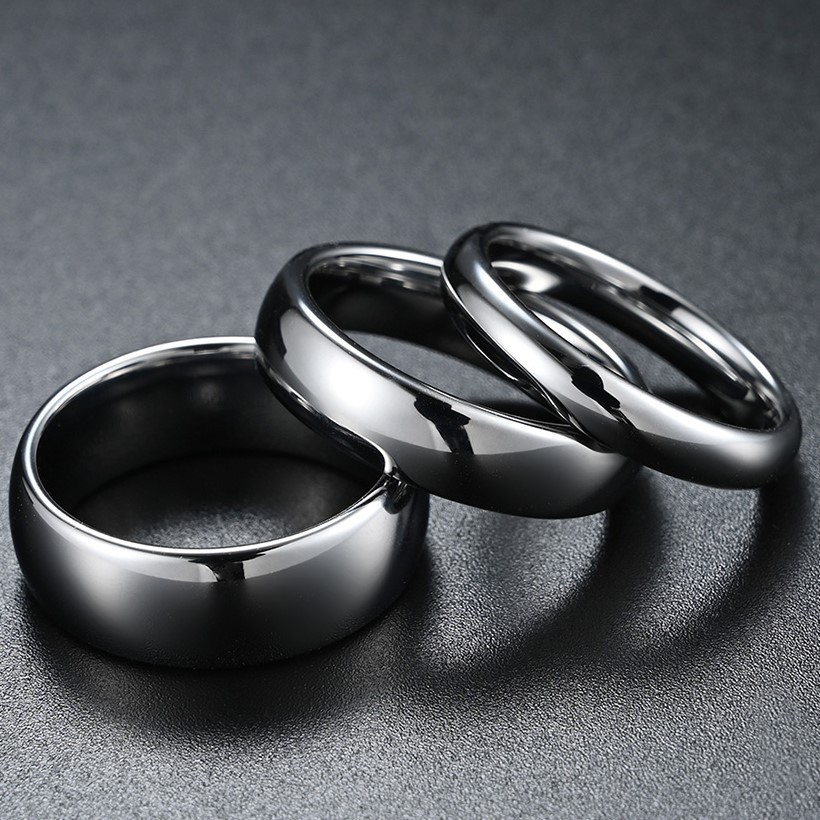 Arc Glossy Anti-scratch Tungsten Ring 2