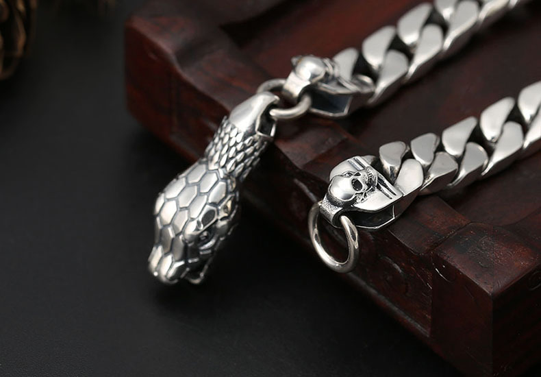 Sterling Silver Wrist Chain 9