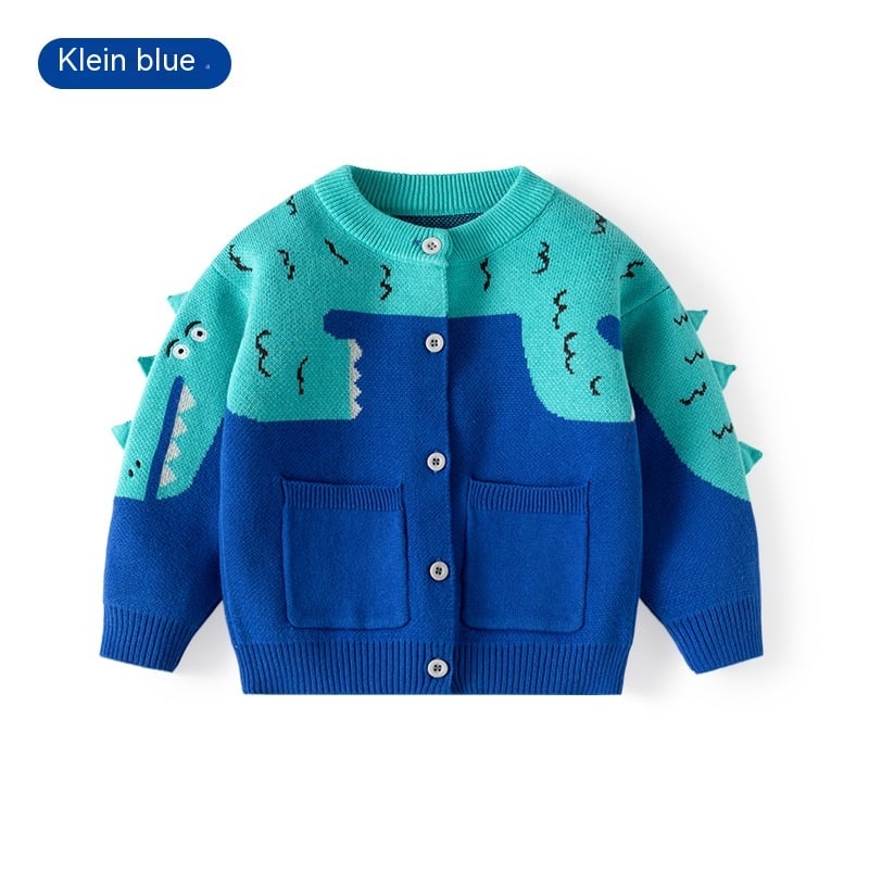 Little Dinosaur Cardigan Details