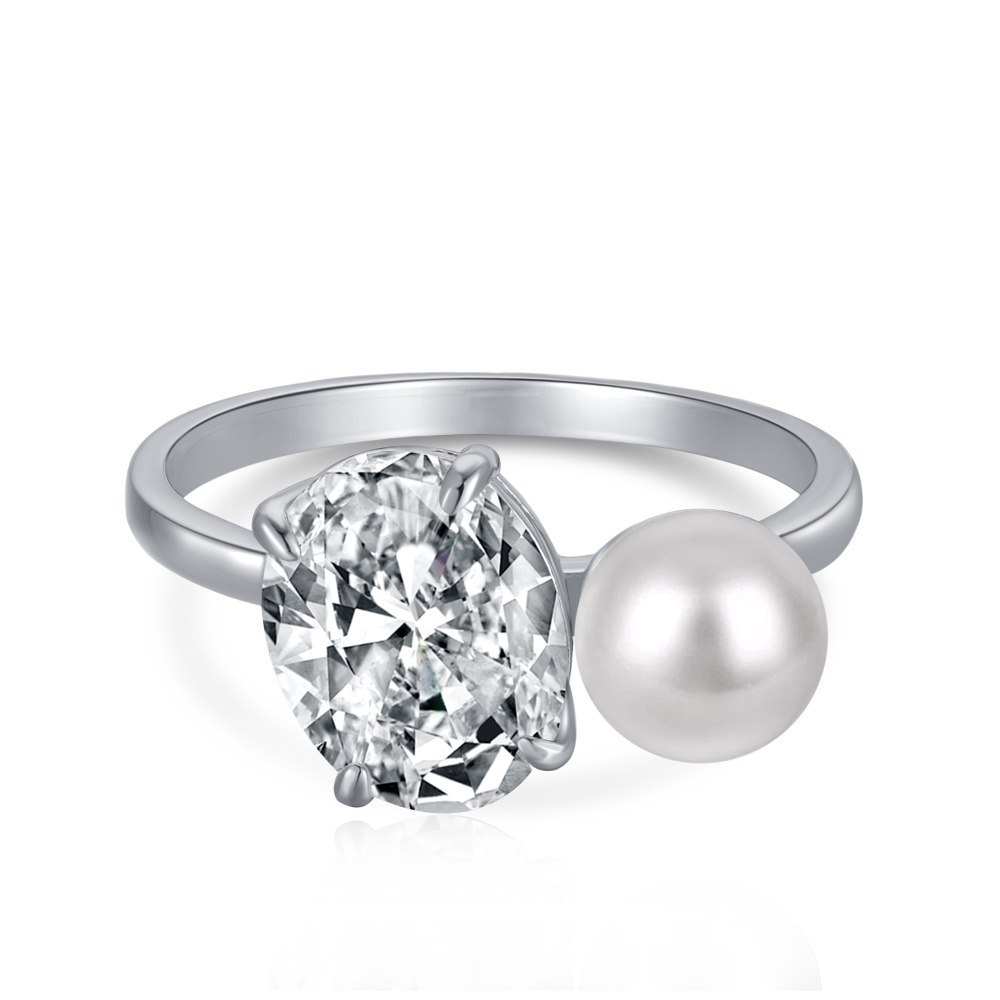 Fashion Personalized Women's Zircon Ring Image 2