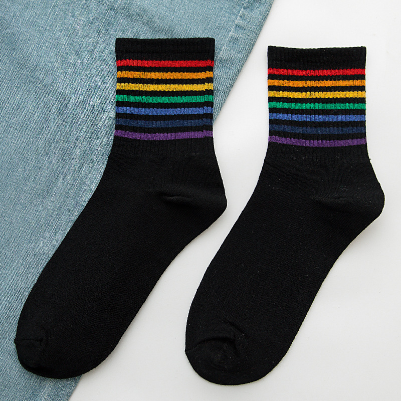Rainbow Socks Image 4