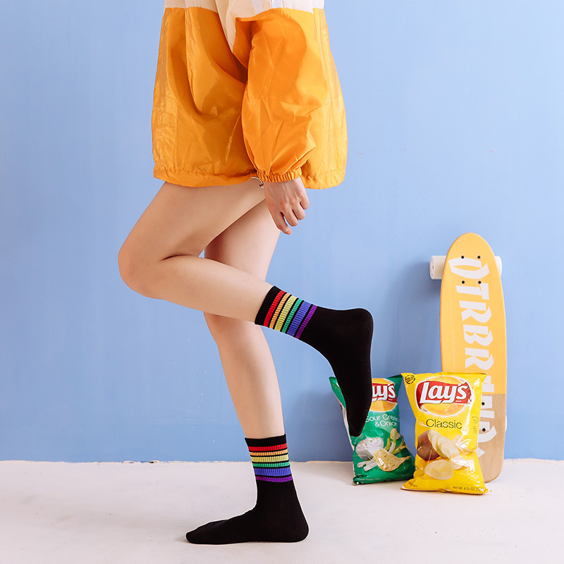 Rainbow Socks Image 6