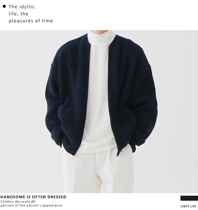 Men's Sweater Close-up