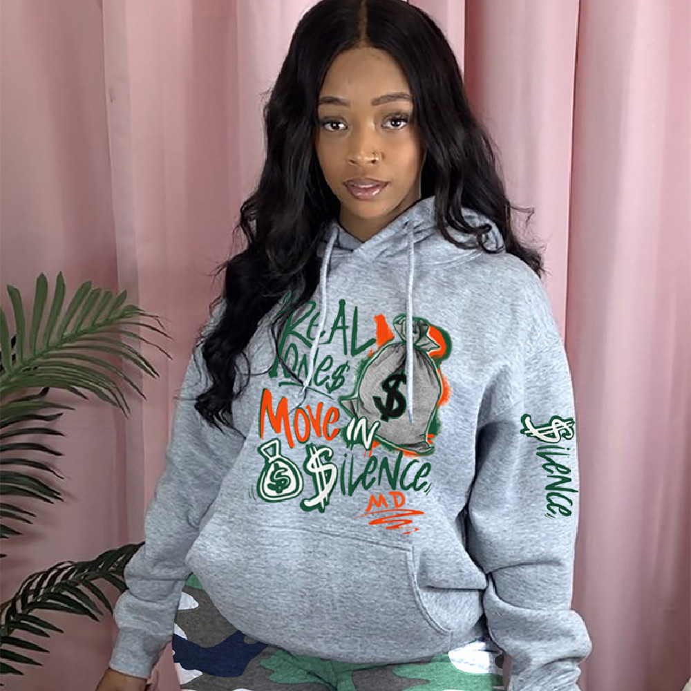 Women's Fashion Casual Loose Sweatshirt Image 2