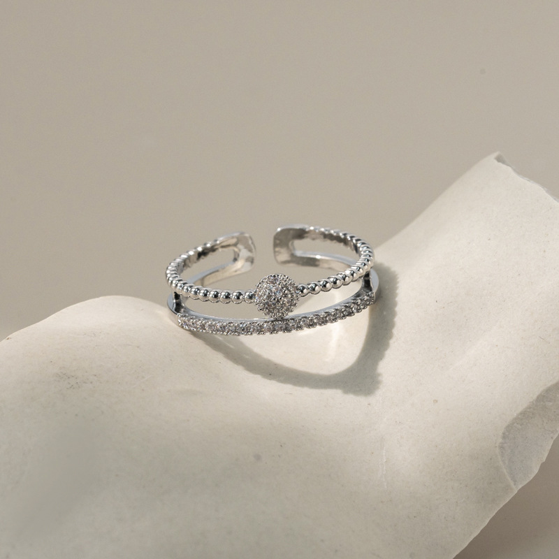 Hollow Open-end Niche Design Ring - Image 4