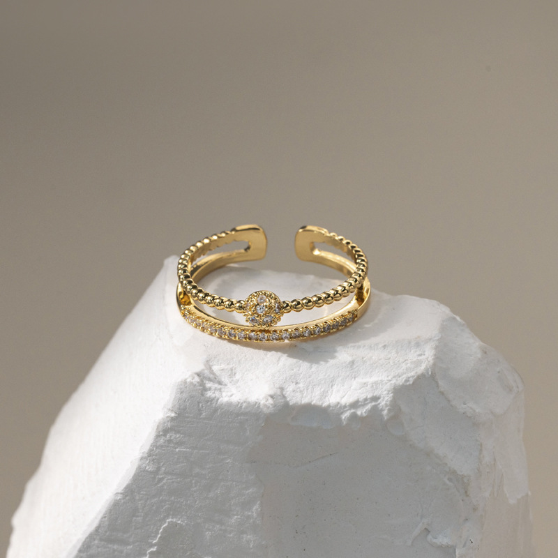 Hollow Open-end Niche Design Ring - Image 2