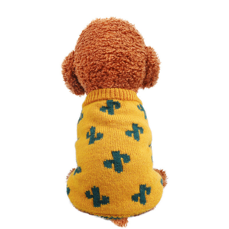 Turmeric Cactus Sweater Image 1