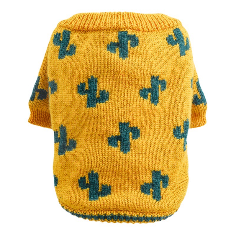 Turmeric Cactus Sweater Image 3