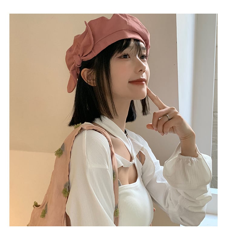 Dopamine Bow Beret - Image 7