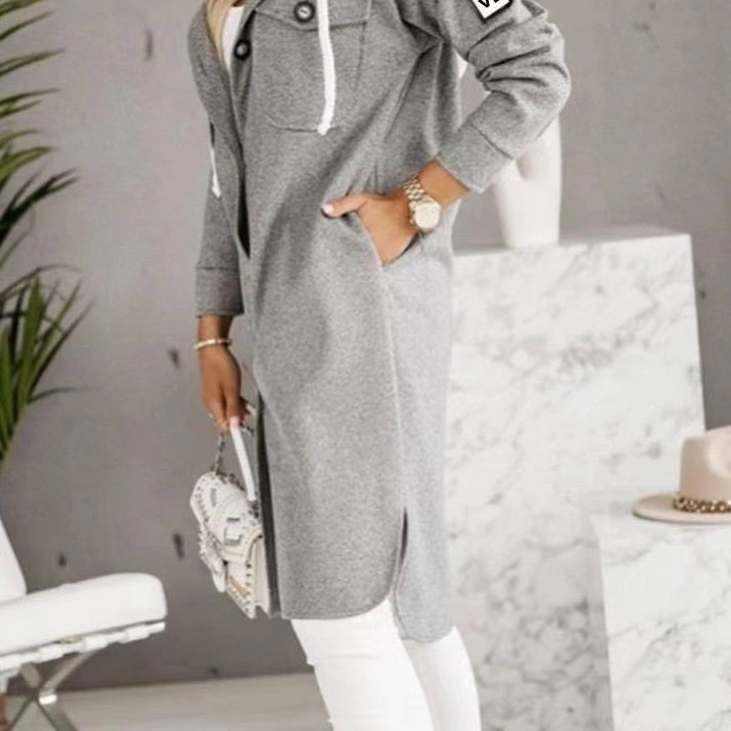 Fashion Hooded Coat - Image 3