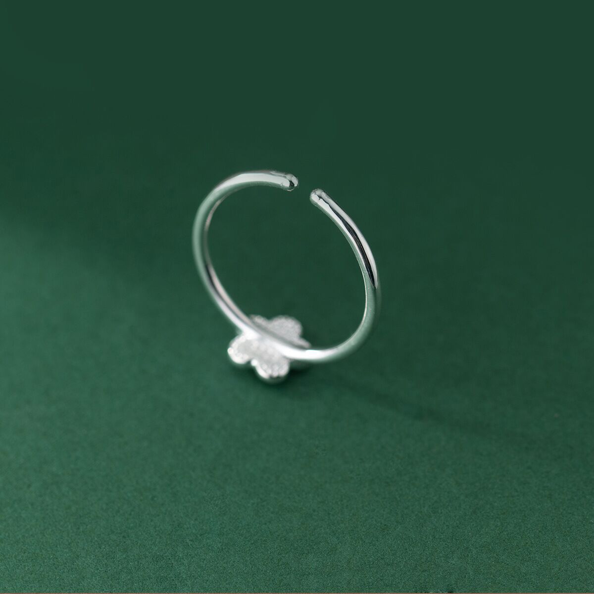 Sweet Epoxy Plumeria Rubra Ring 3