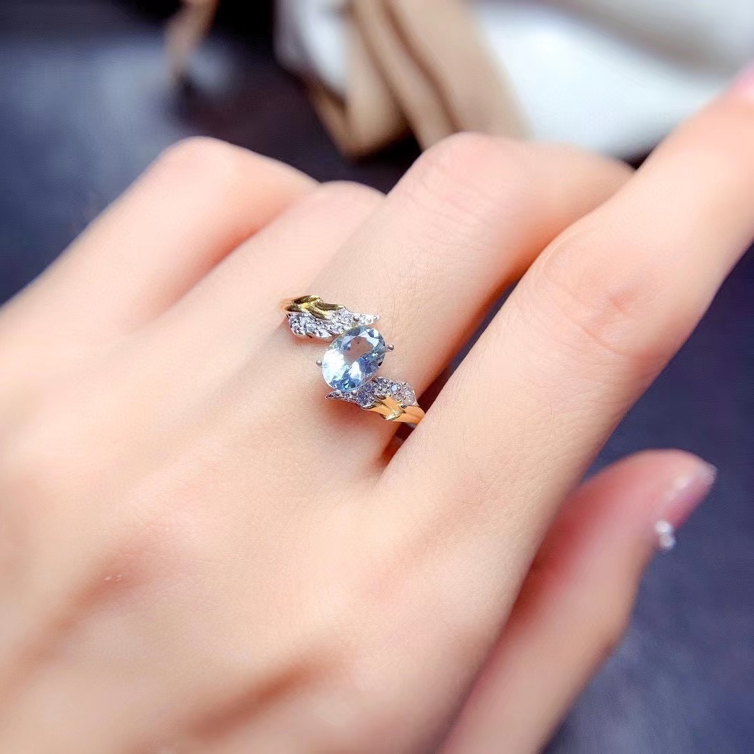 Aquamarine Ring Display