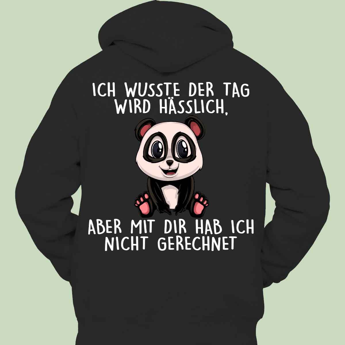 Ugly Panda Hoodie Back Print
