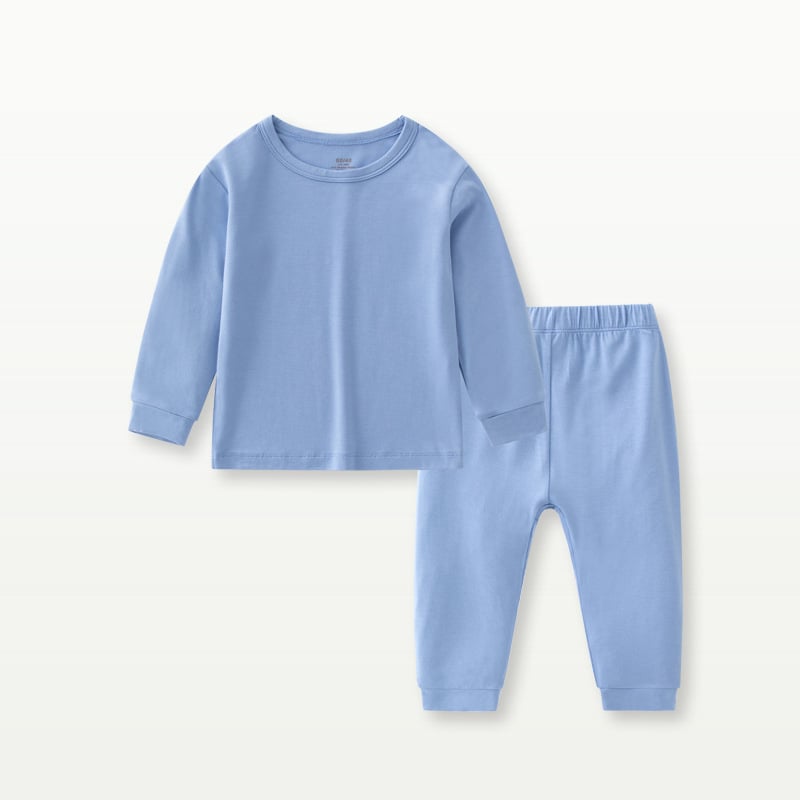 Bamboo Fiber Baby Long Johns Set