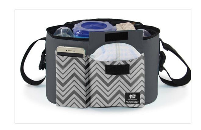 Baby Stroller Bag Back View