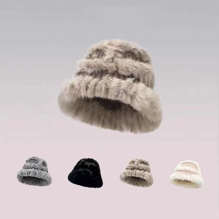 Rabbit Fur Hat - Image 6